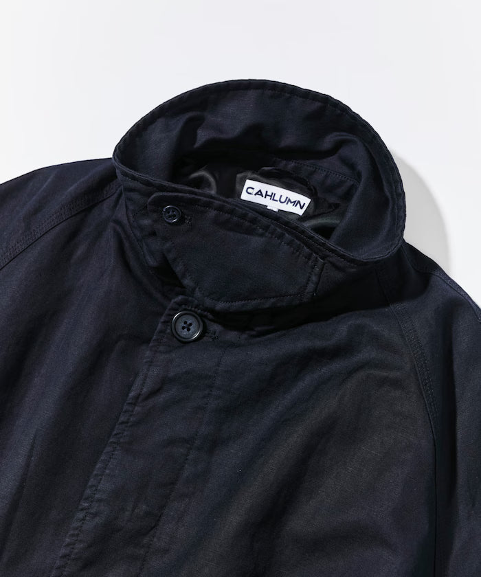 Cotton Linen Balmacaan