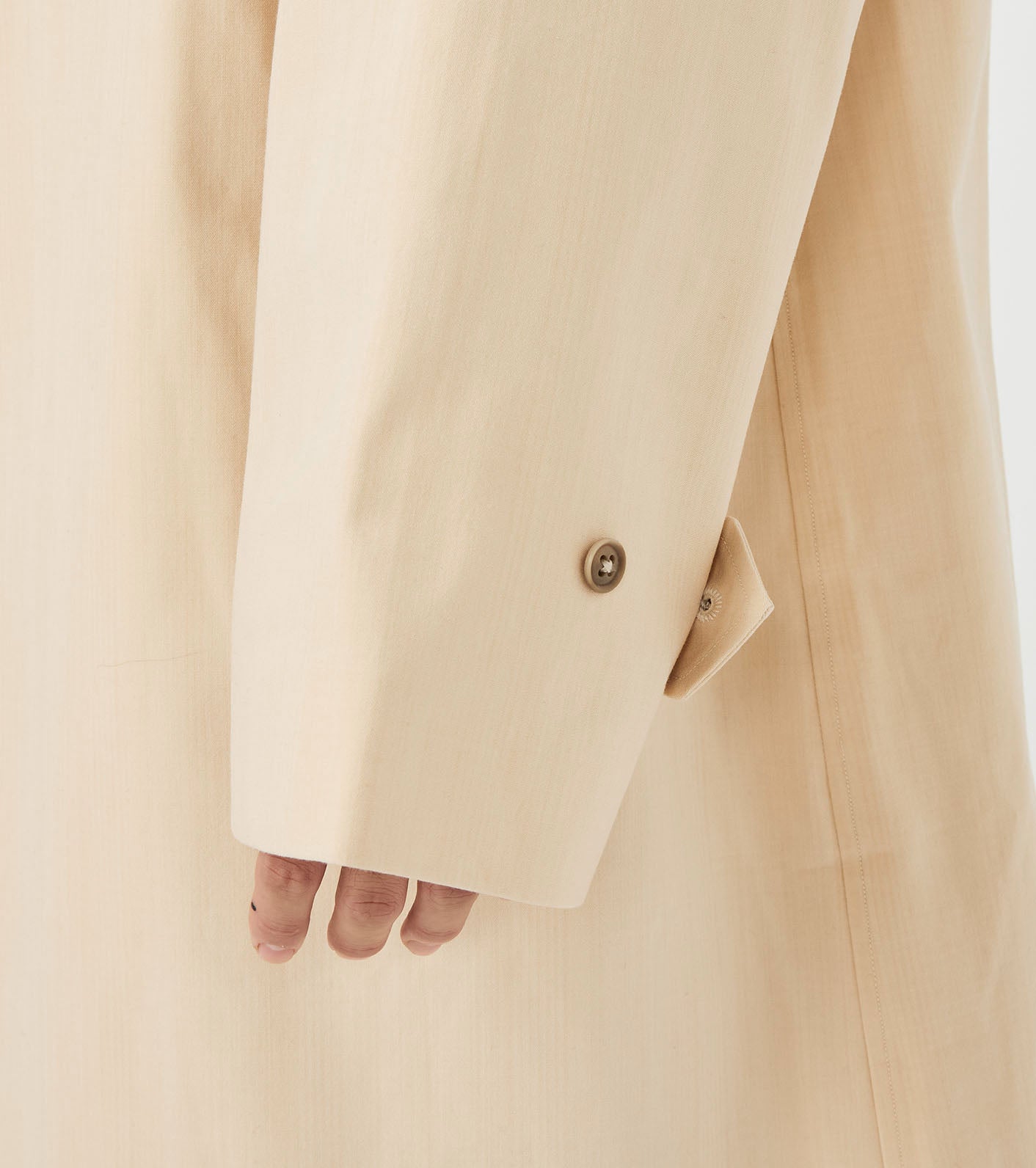 Brewed Protein Balmacaan Coat