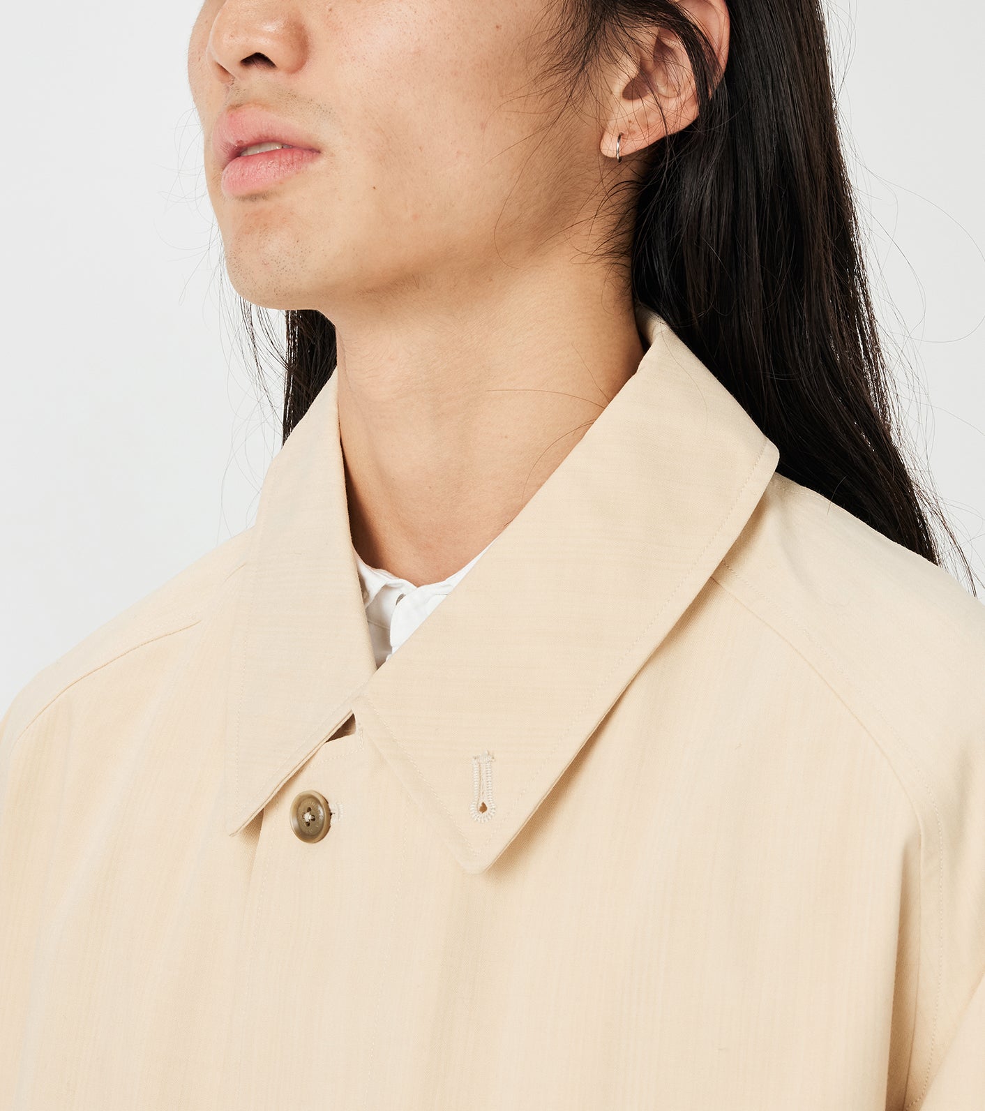 Brewed Protein Balmacaan Coat