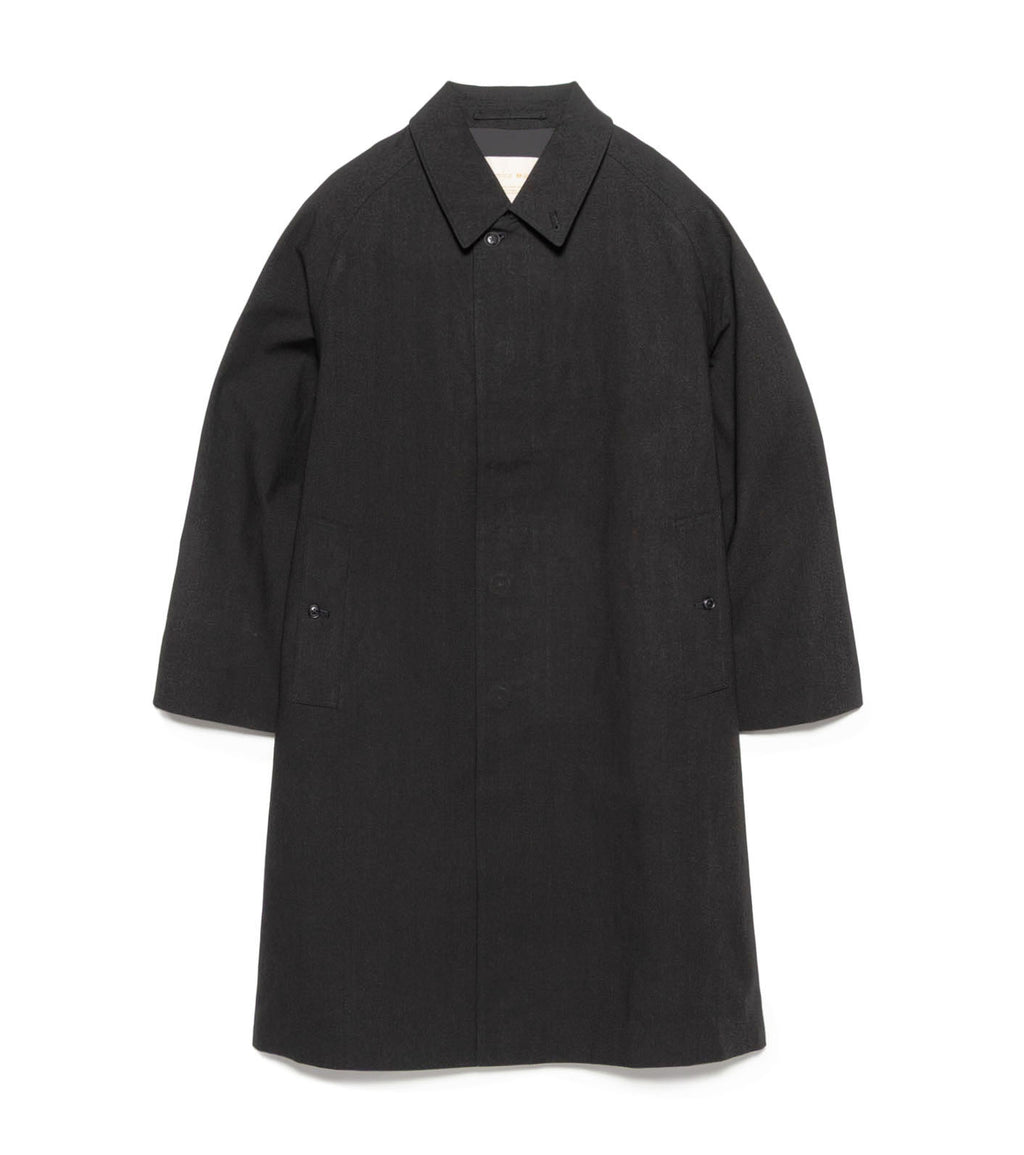 Brewed Protein Balmacaan Coat - K(Black)
