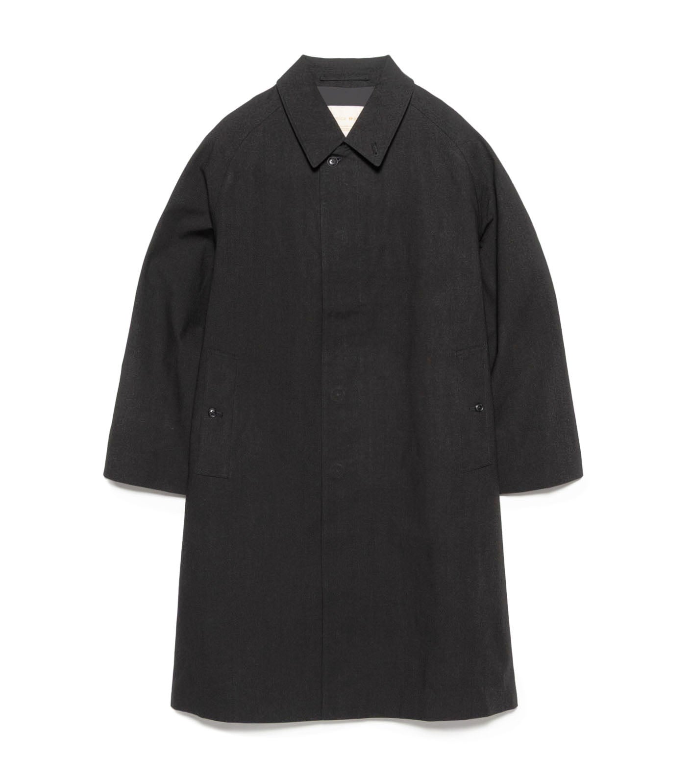 Brewed Protein Balmacaan Coat - K(Black)