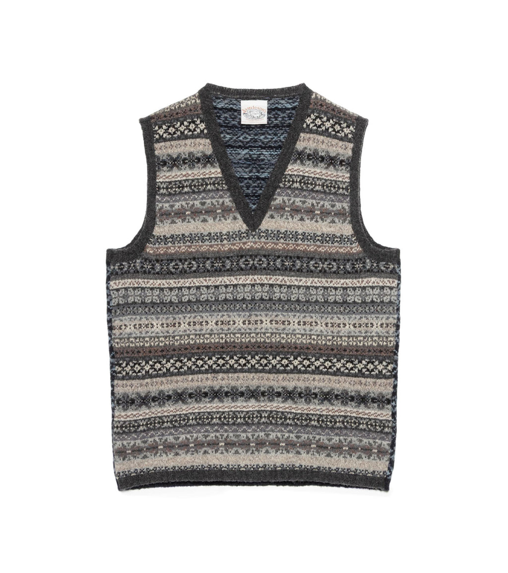 nanamica Exclusive Vest - HM(Gray Mix)