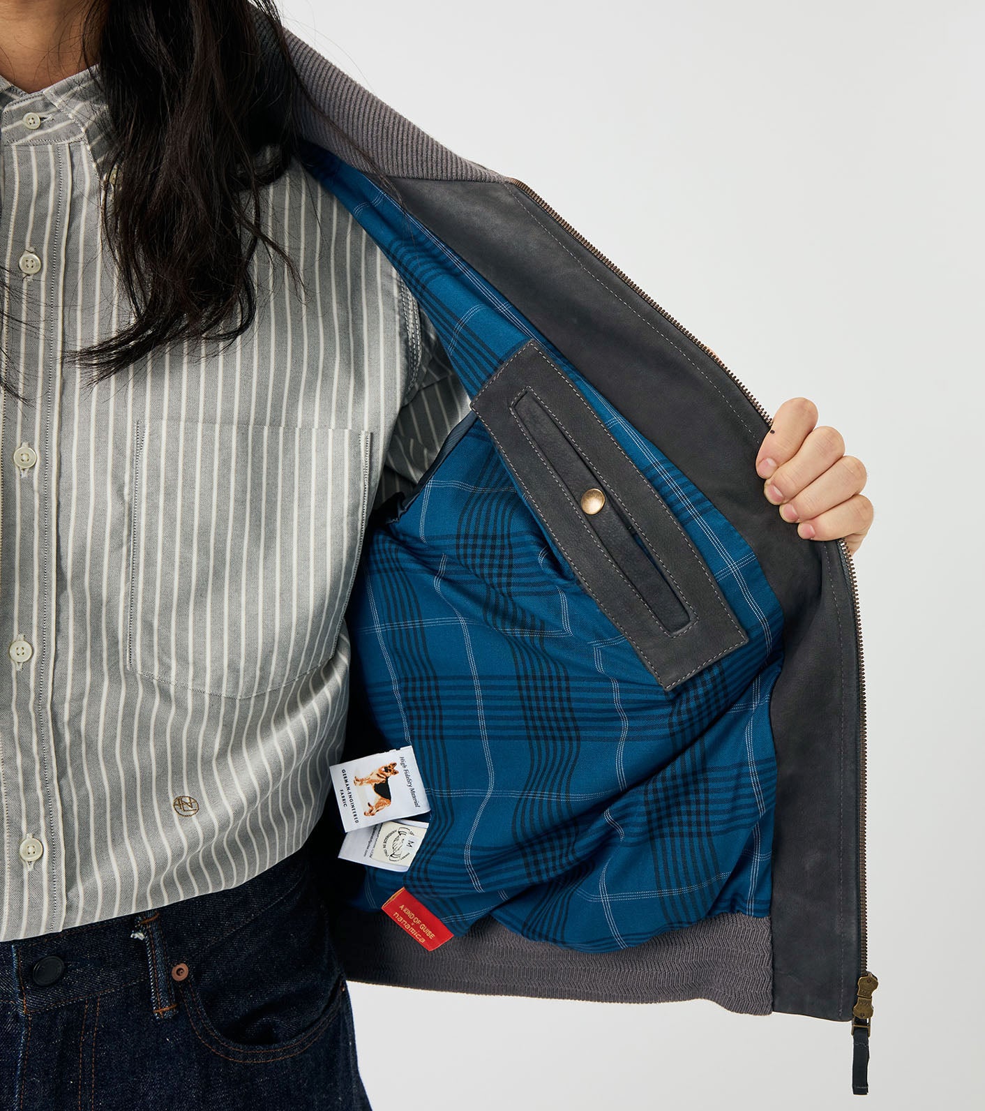 nanamica Exclusive Leather Jacket