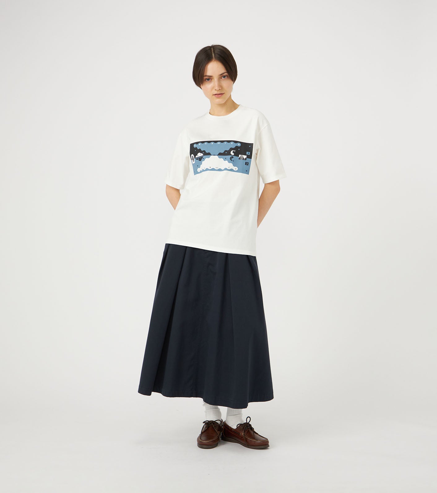 nanamica D.W.S. Graphic Tee