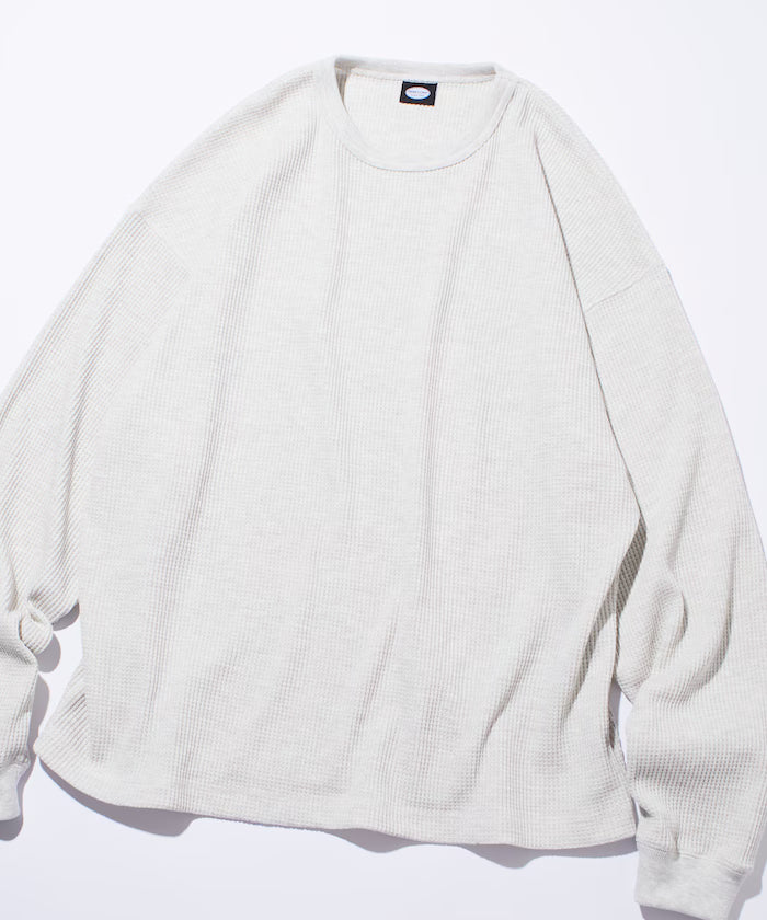 Big Silhouette Long Sleeve Waffle Thermal L/S T-shirt [Limited Edition]