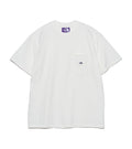 8oz Field Pocket Tee - OP(Off White x Purple)