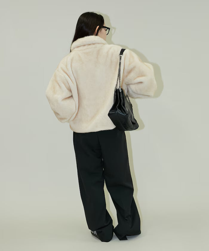 Short Length Fake Fur Blouson Limited Release