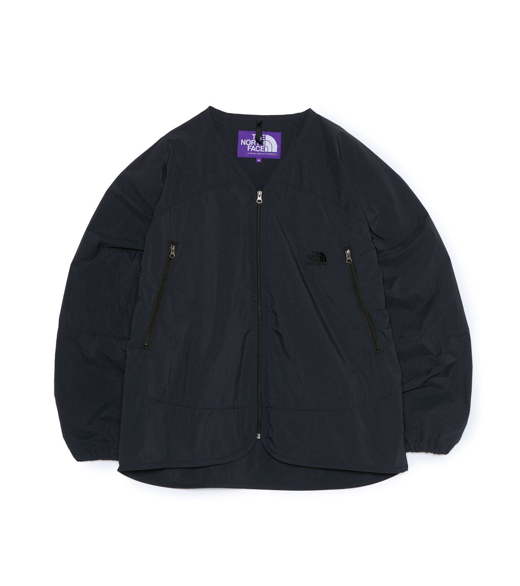 Nylon Ripstop Field Cardigan - K(Black)