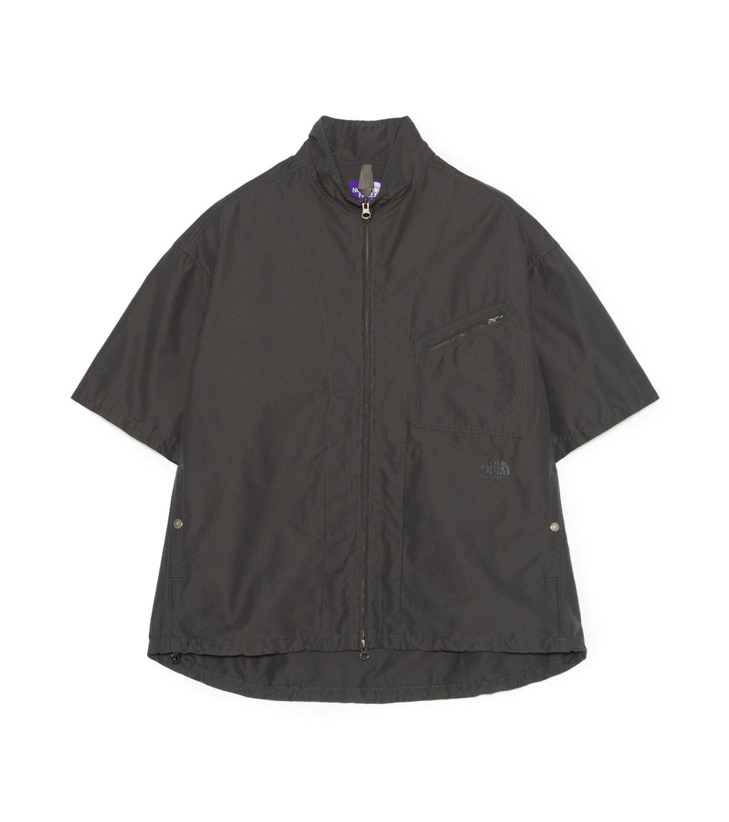 Double Peak Field Short Sleeve Jacket - AH(Asphalt Gray)