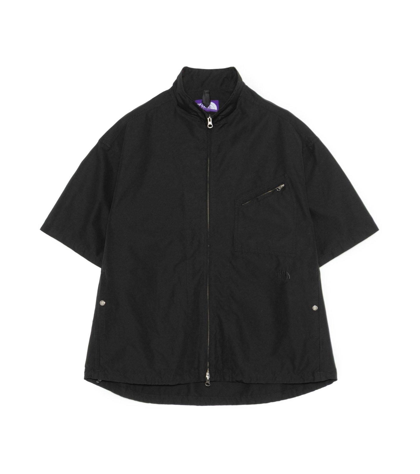 Double Peak Field Short Sleeve Jacket - K(Black)