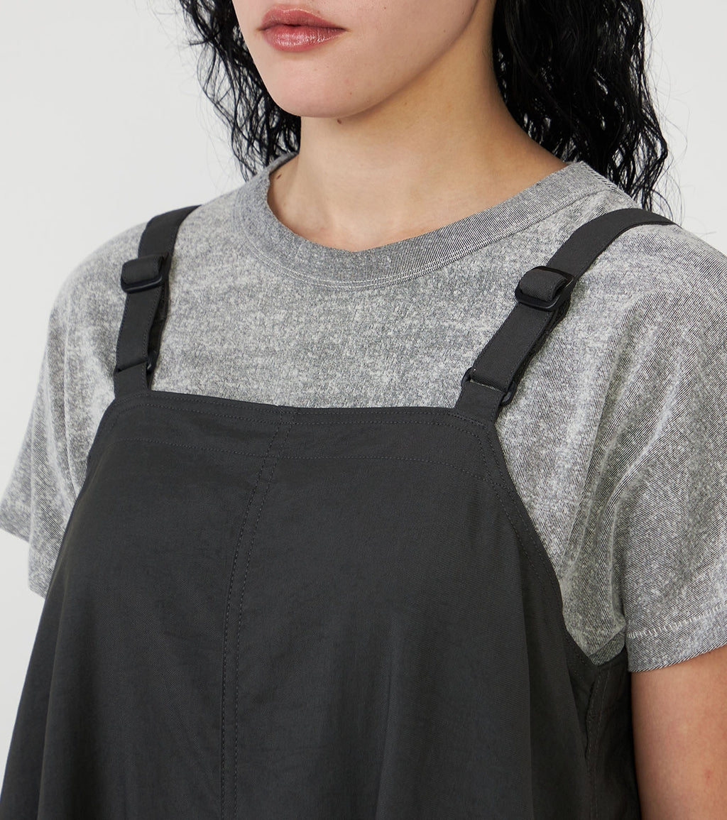 Nylon Twill Field Jumper Dress
