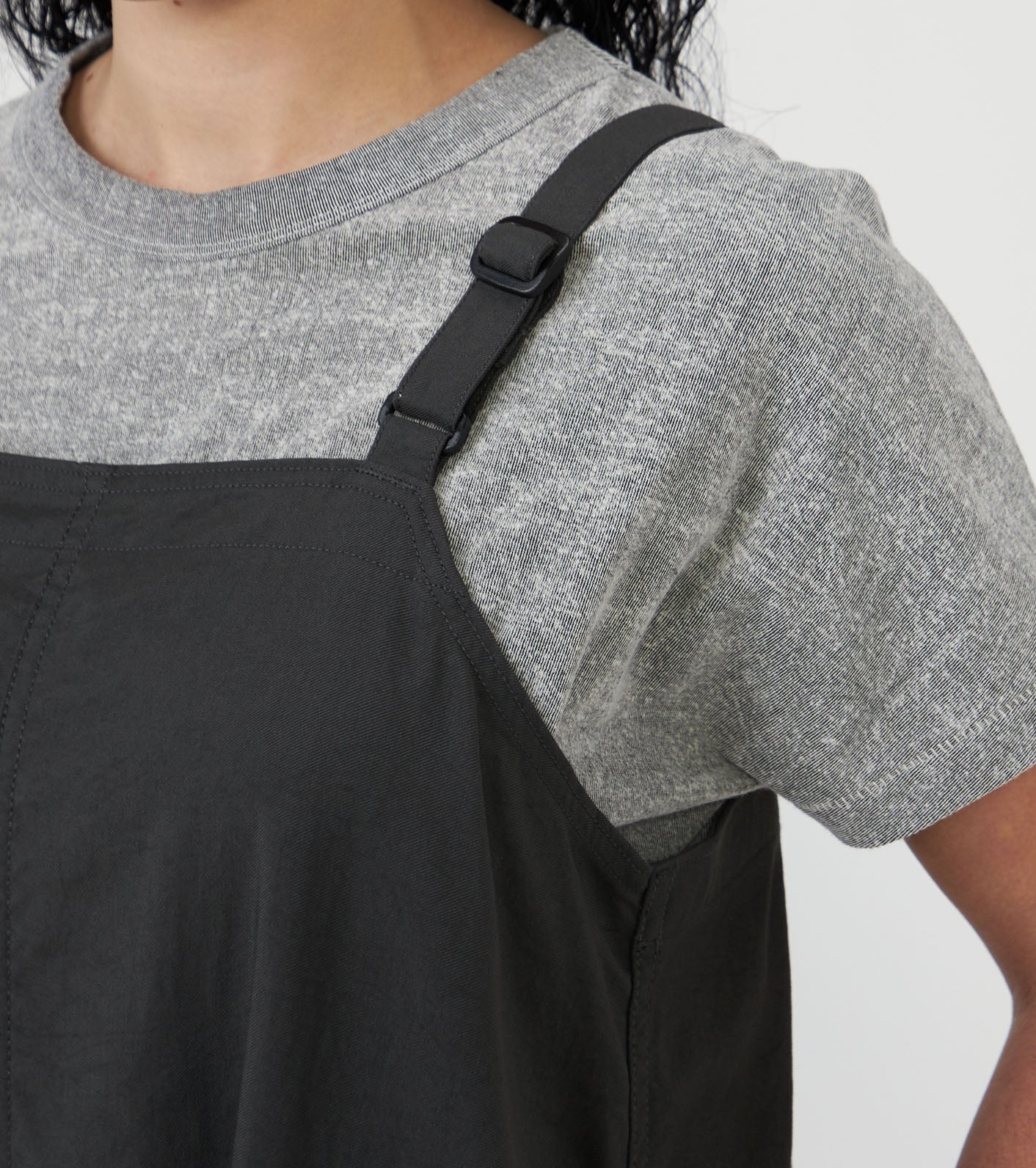 Nylon Twill Field Jumper Dress