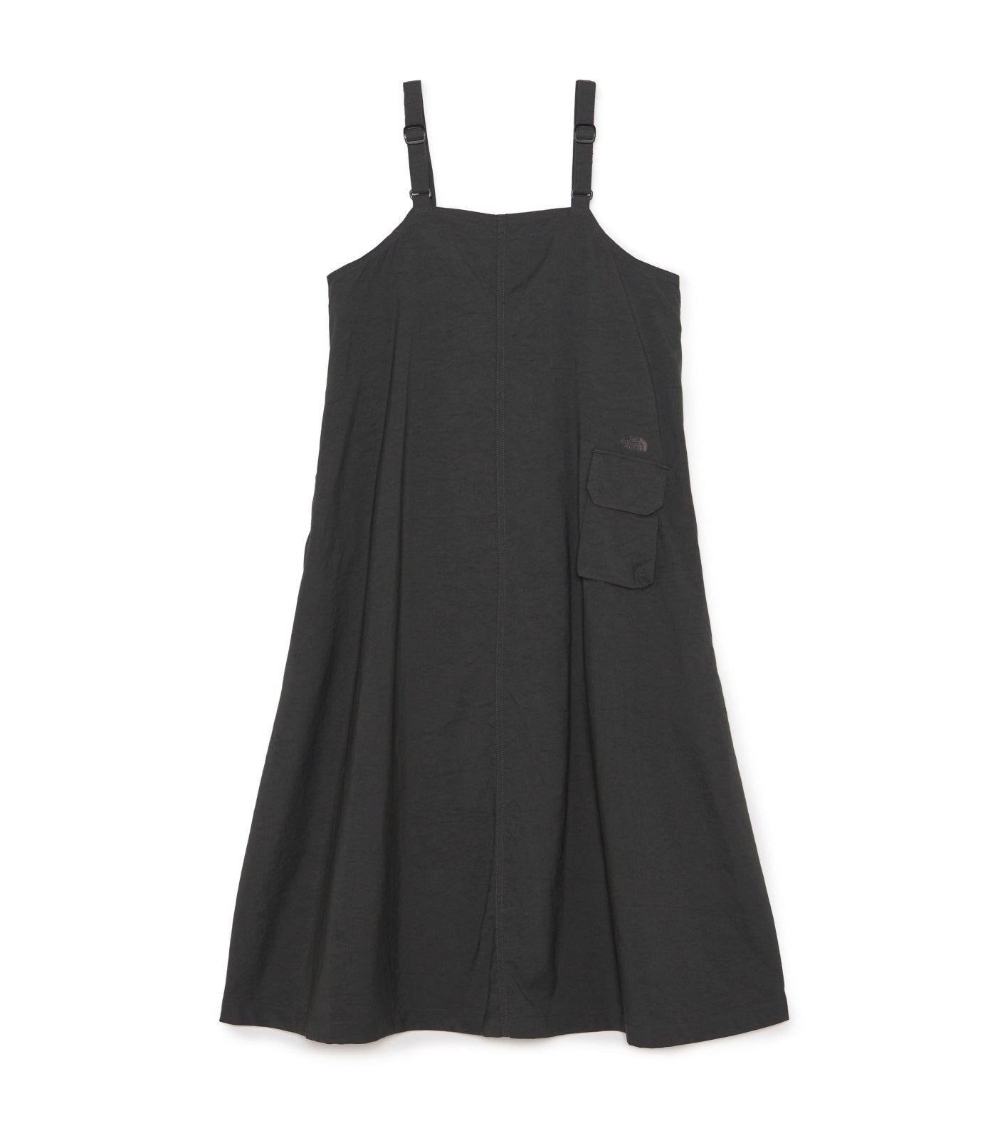 Nylon Twill Field Jumper Dress - AH(Asphalt Gray)