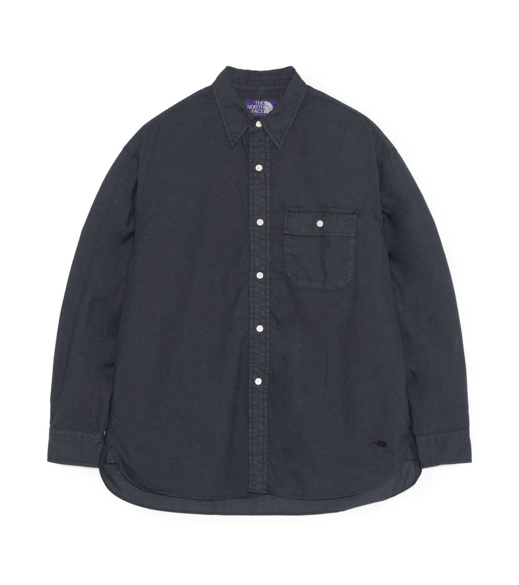 Garment Dyed Field Twill Shirt - AH(Asphalt Gray)