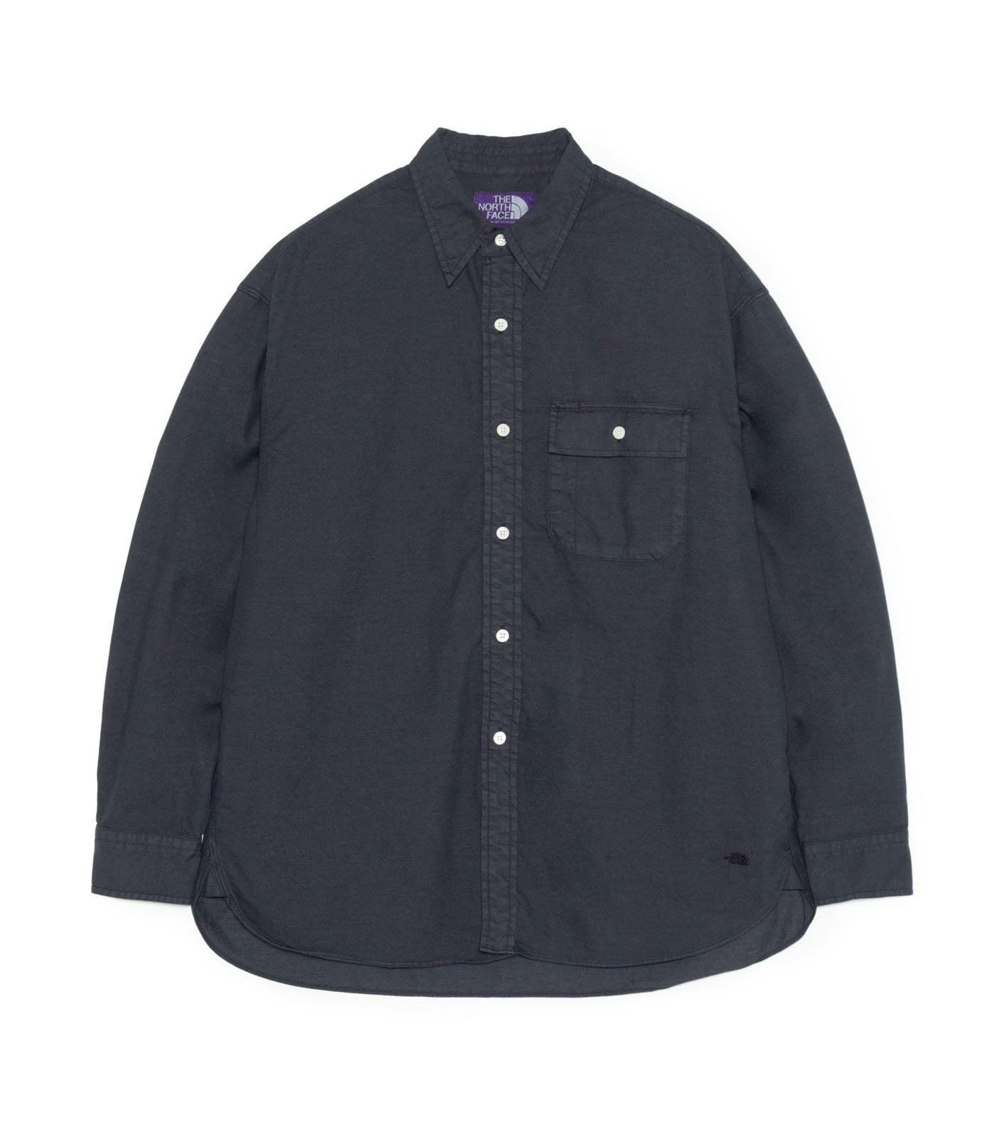 Garment Dyed Field Twill Shirt - AH(Asphalt Gray)