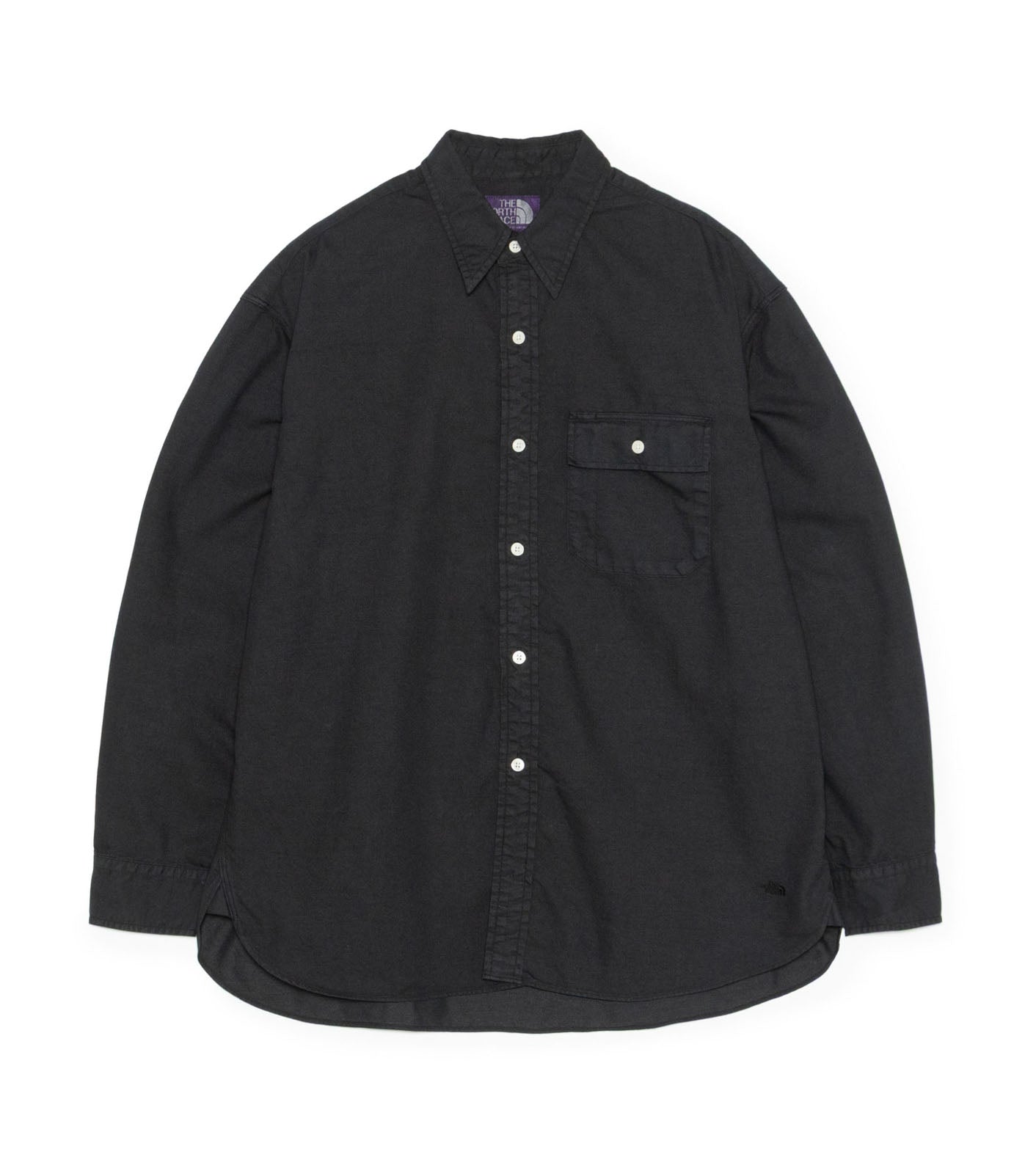Garment Dyed Field Twill Shirt - K(Black)