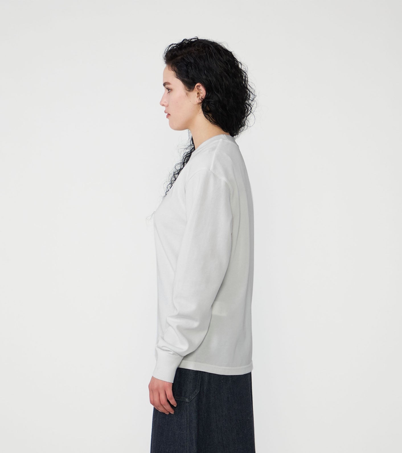 Us Sea Island Yoko-Marudo Knit L/S Tee