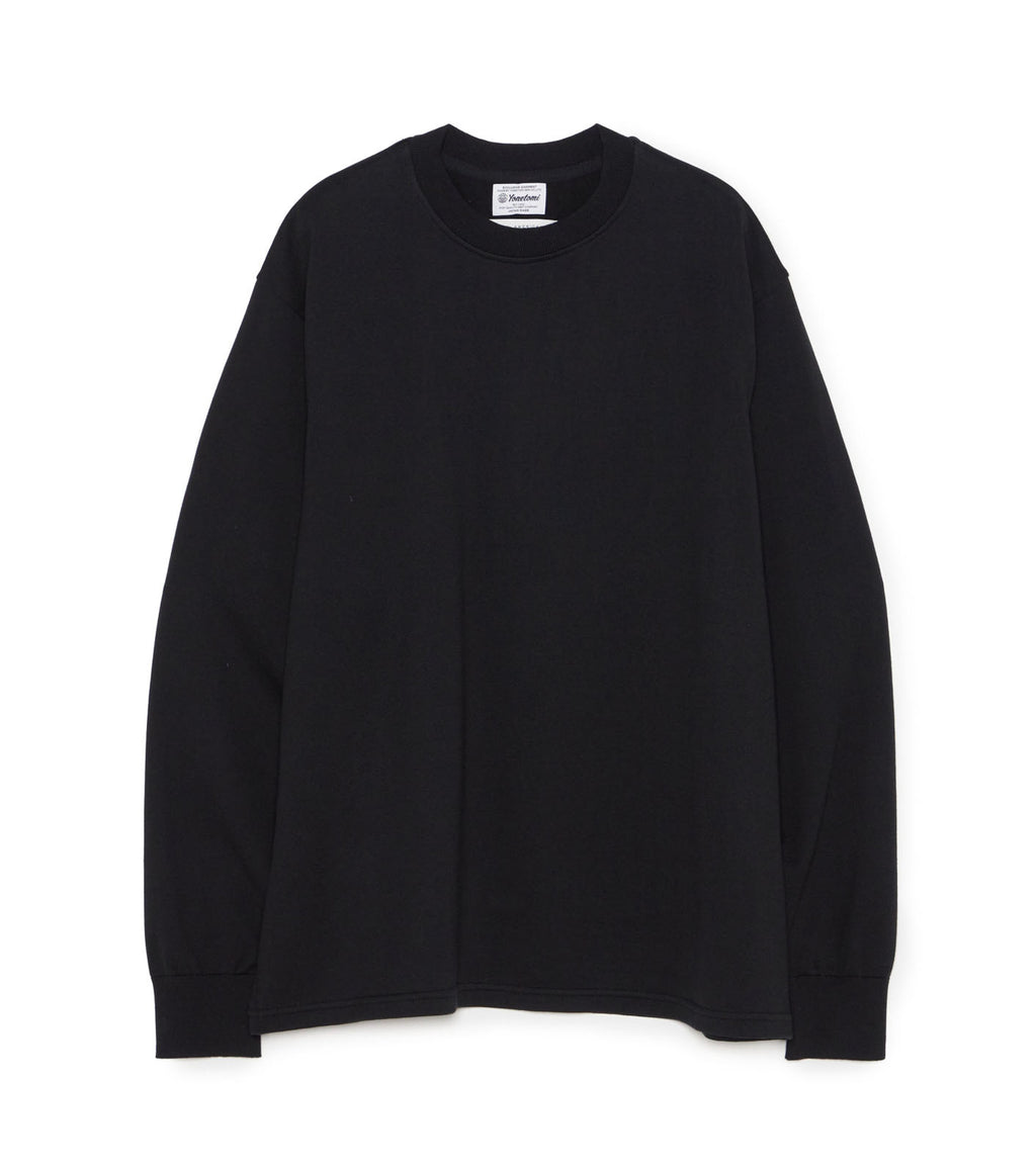 Us Sea Island Yoko-Marudo Knit L/S Tee - K(Black)