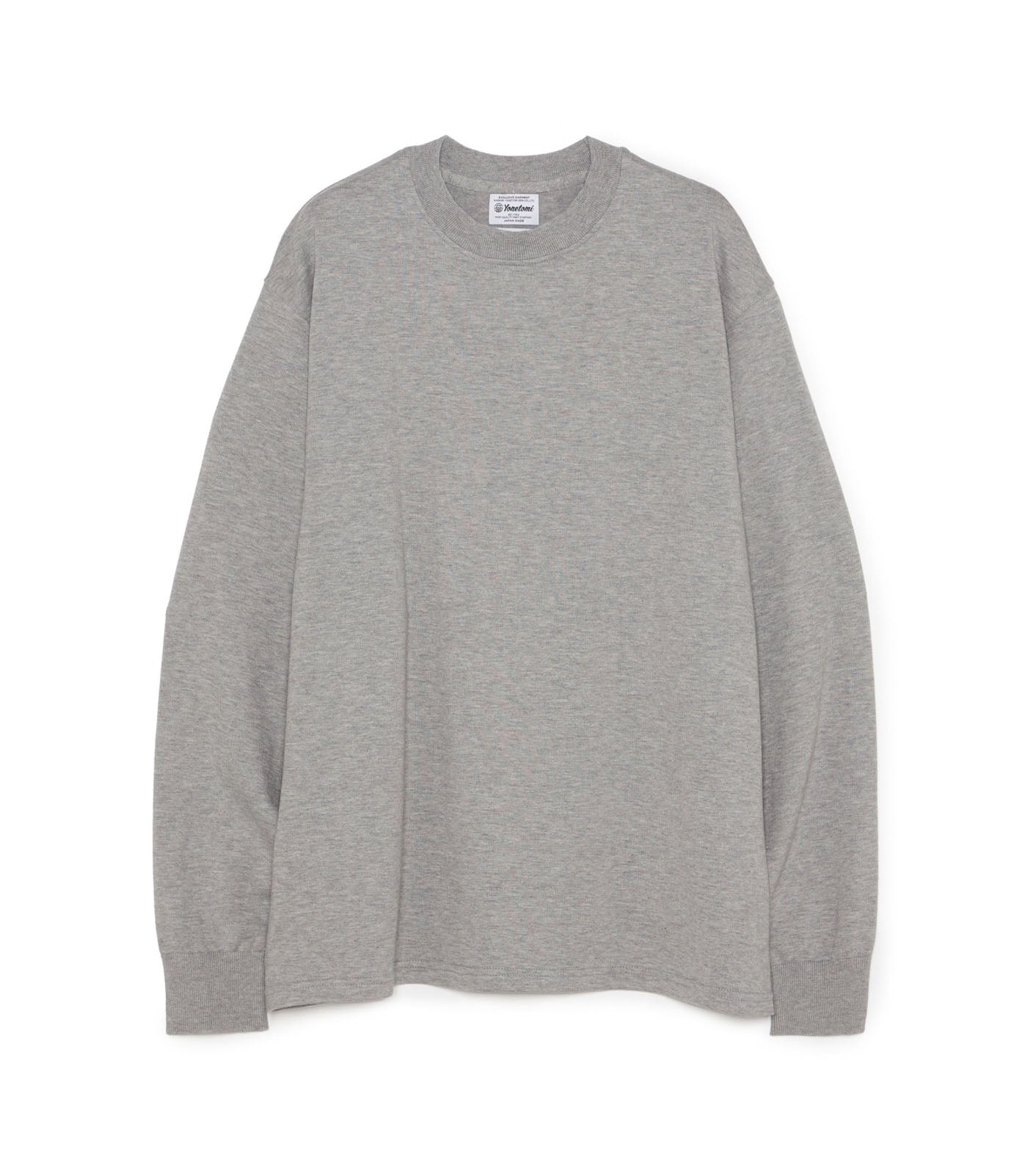 Us Sea Island Yoko-Marudo Knit L/S Tee - H(Gray)