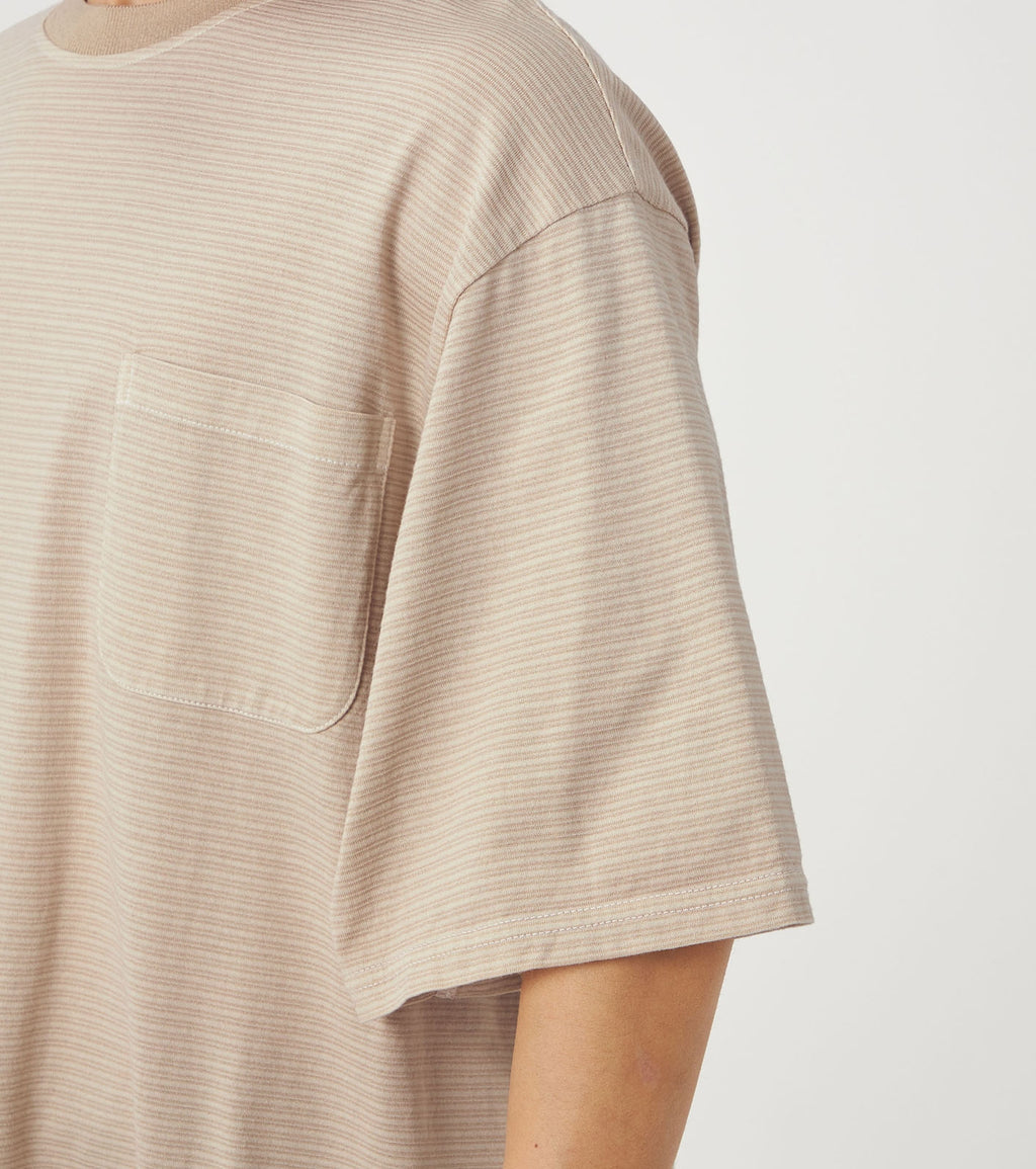 Garment Dyed Border Pk Tee