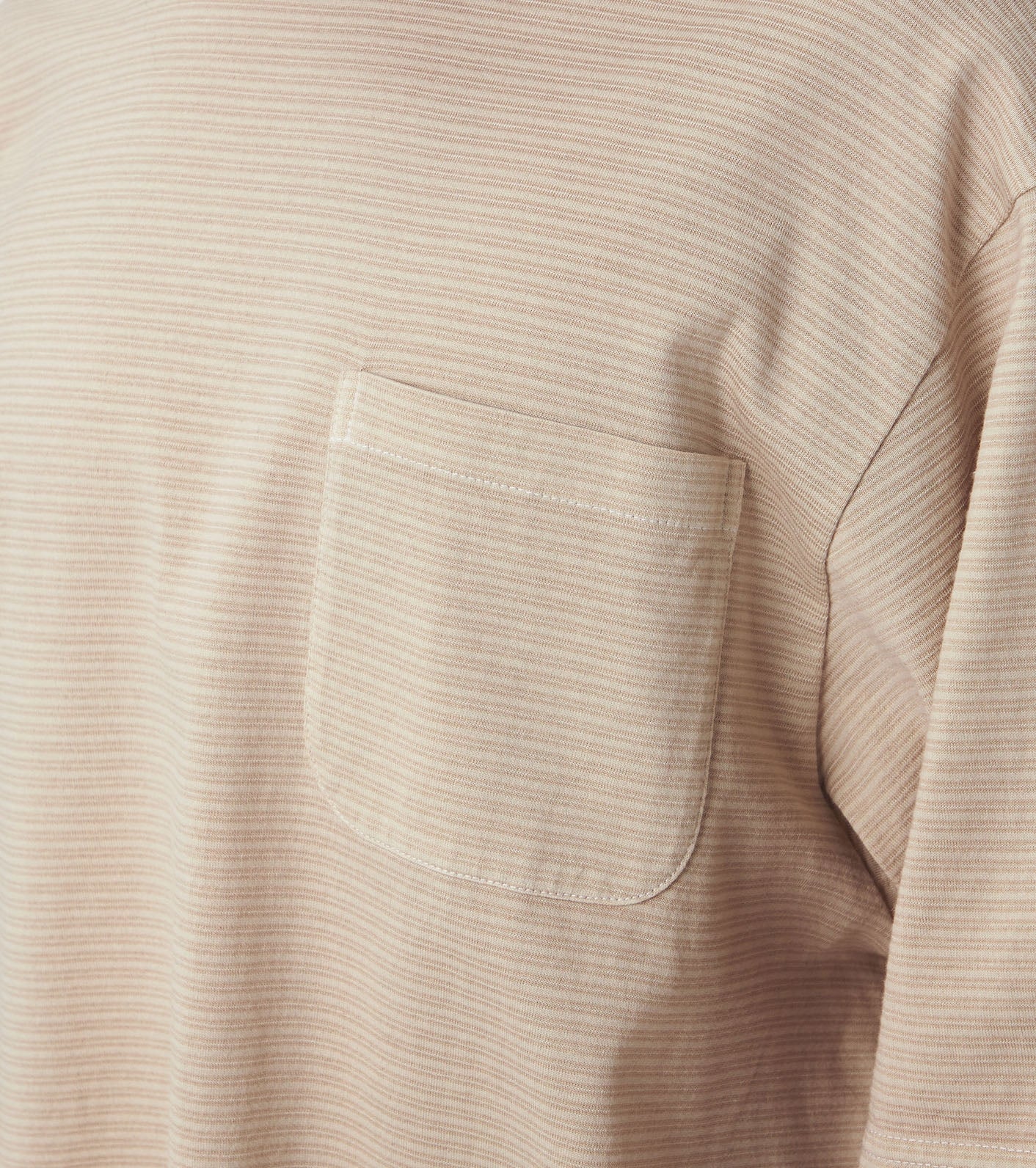 Garment Dyed Border Pk Tee