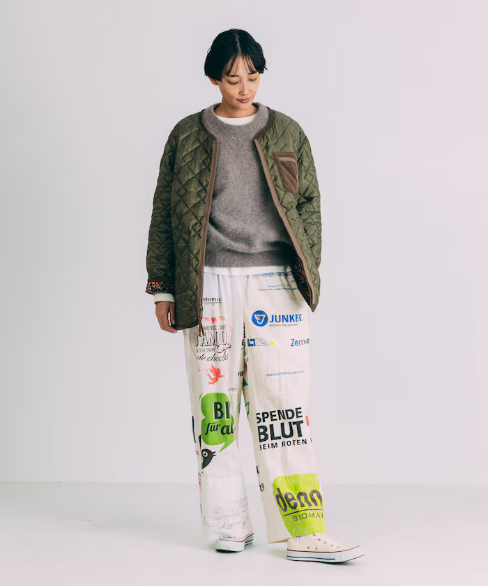 vintage European eco bag remake pants