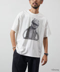 The Muppets / THE MUPPETS / PHOTO / Front Print Short Sleeve T-Shirt - Off-White