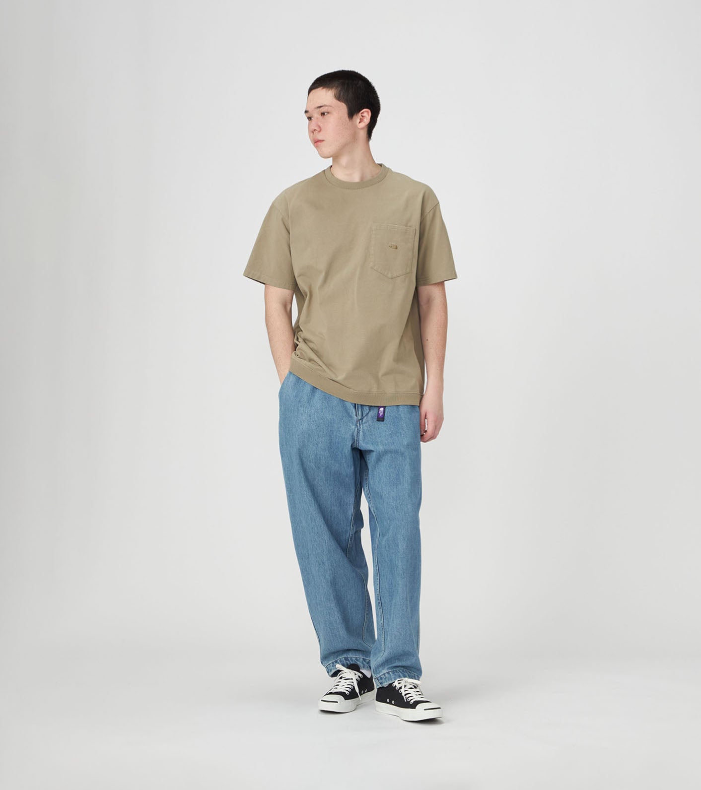 Denim Wide Tapered Field Pants