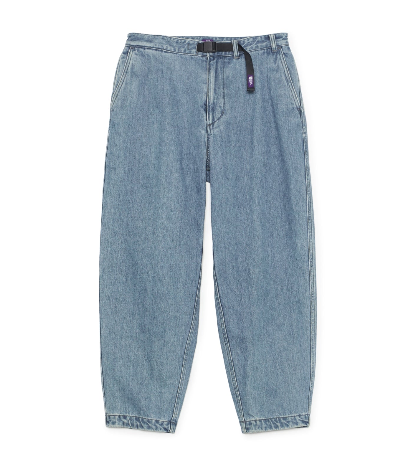 Denim Wide Tapered Field Pants - IB(Indigo Bleach)