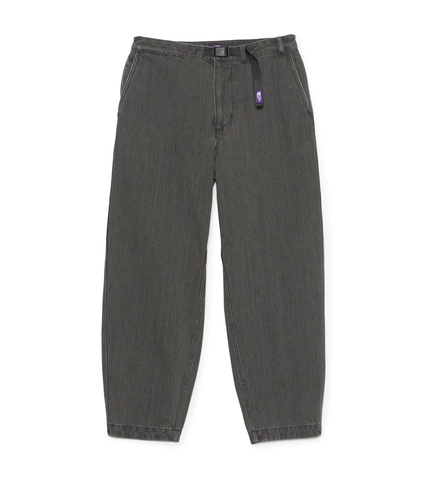 Denim Wide Tapered Field Pants - H(Gray)