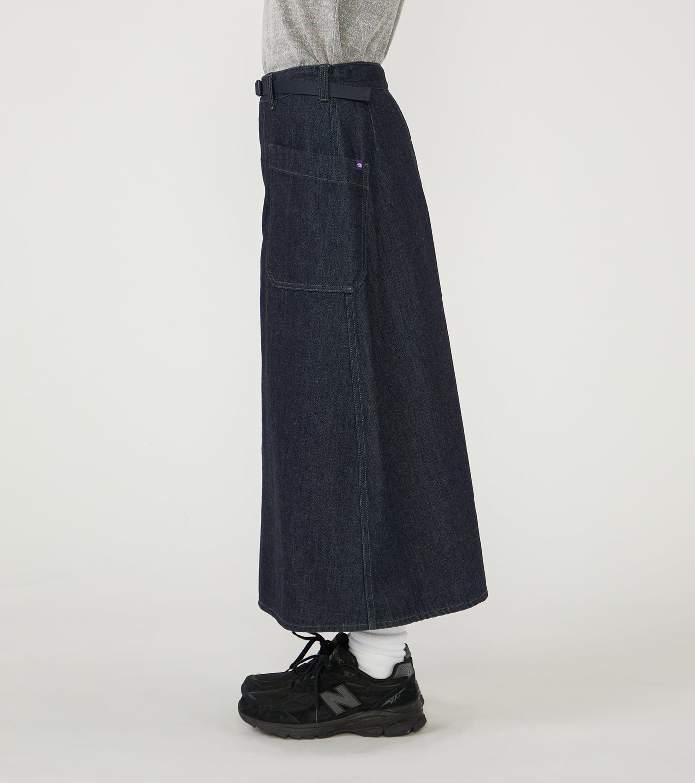 Denim Field Skirt