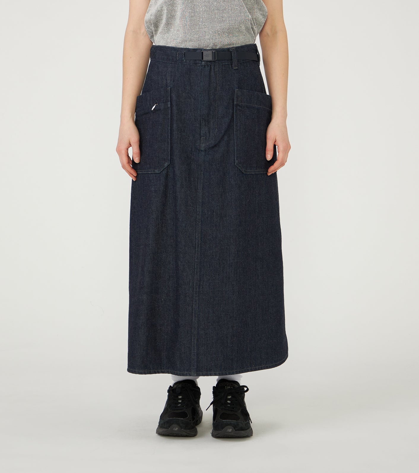 Denim Field Skirt