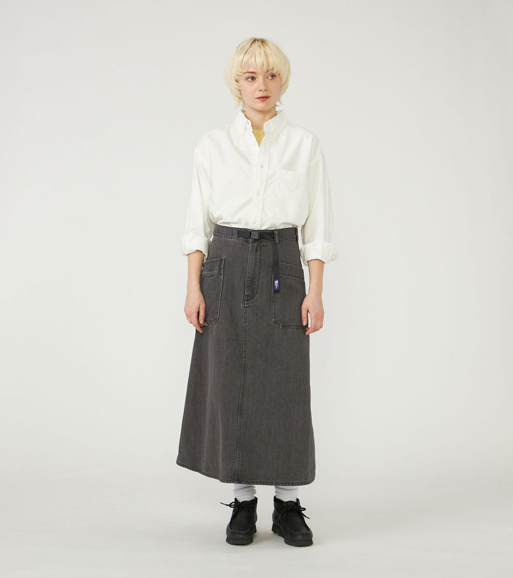Denim Field Skirt