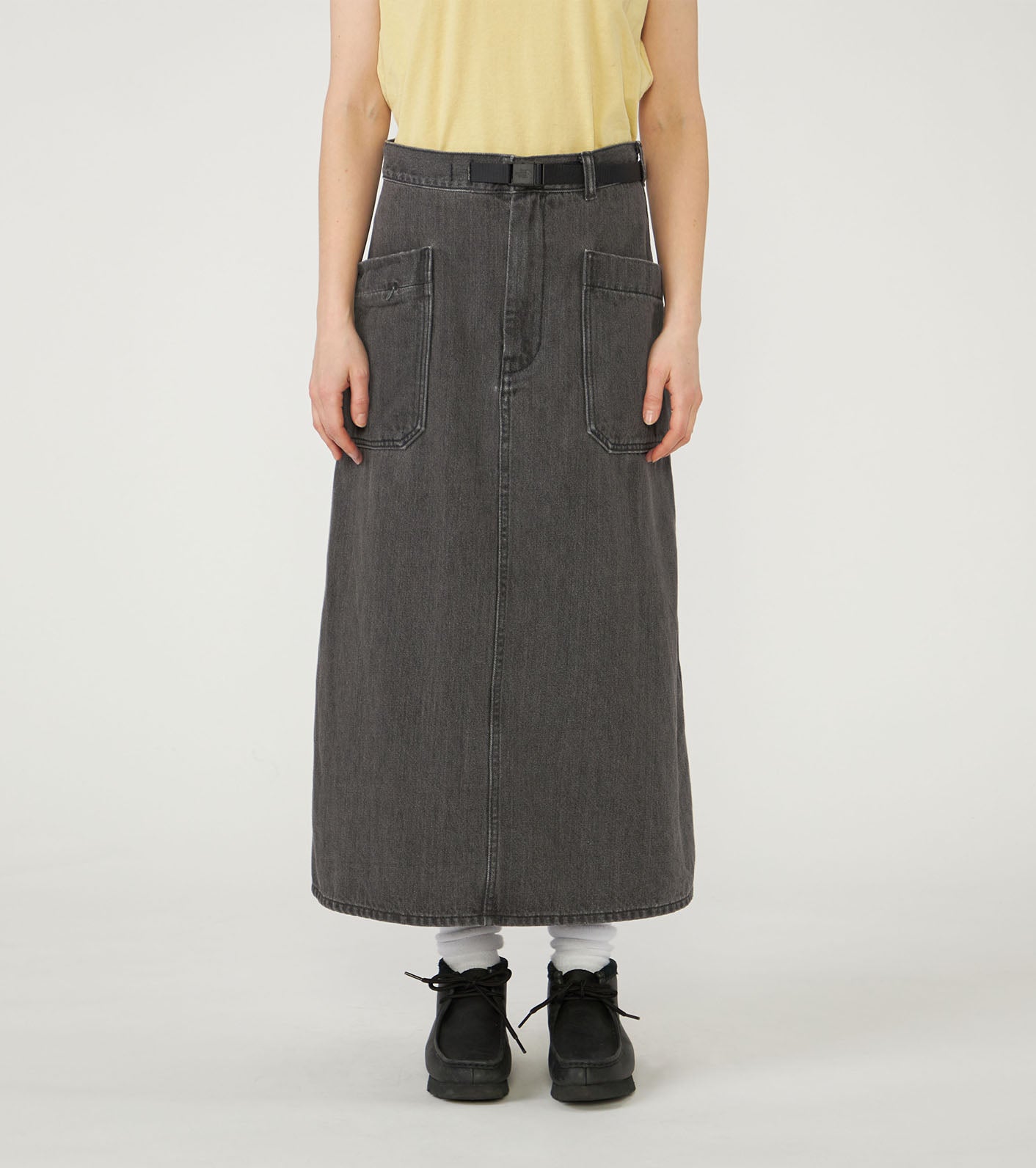 Denim Field Skirt