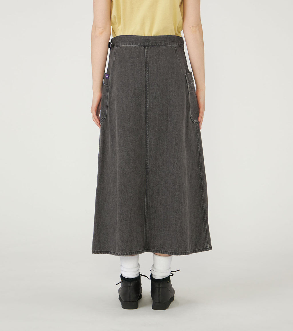 Denim Field Skirt