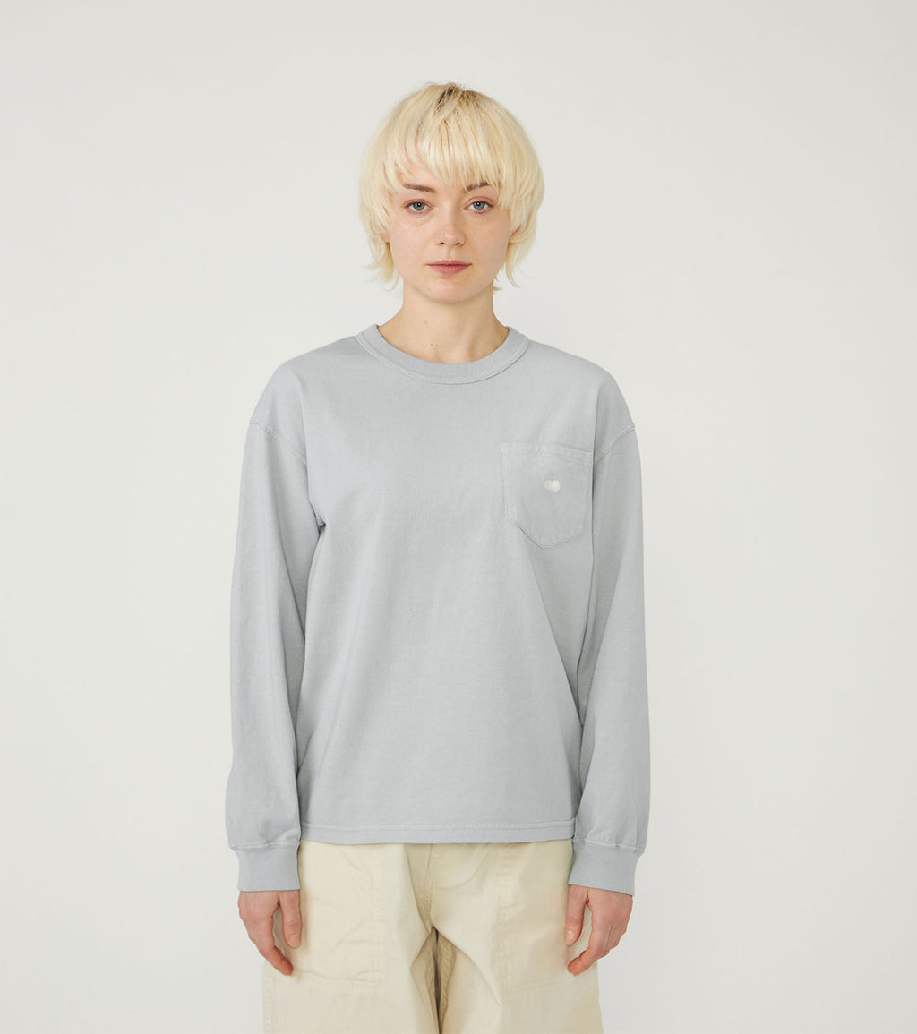 8oz Field Long Sleeve Pocket Tee