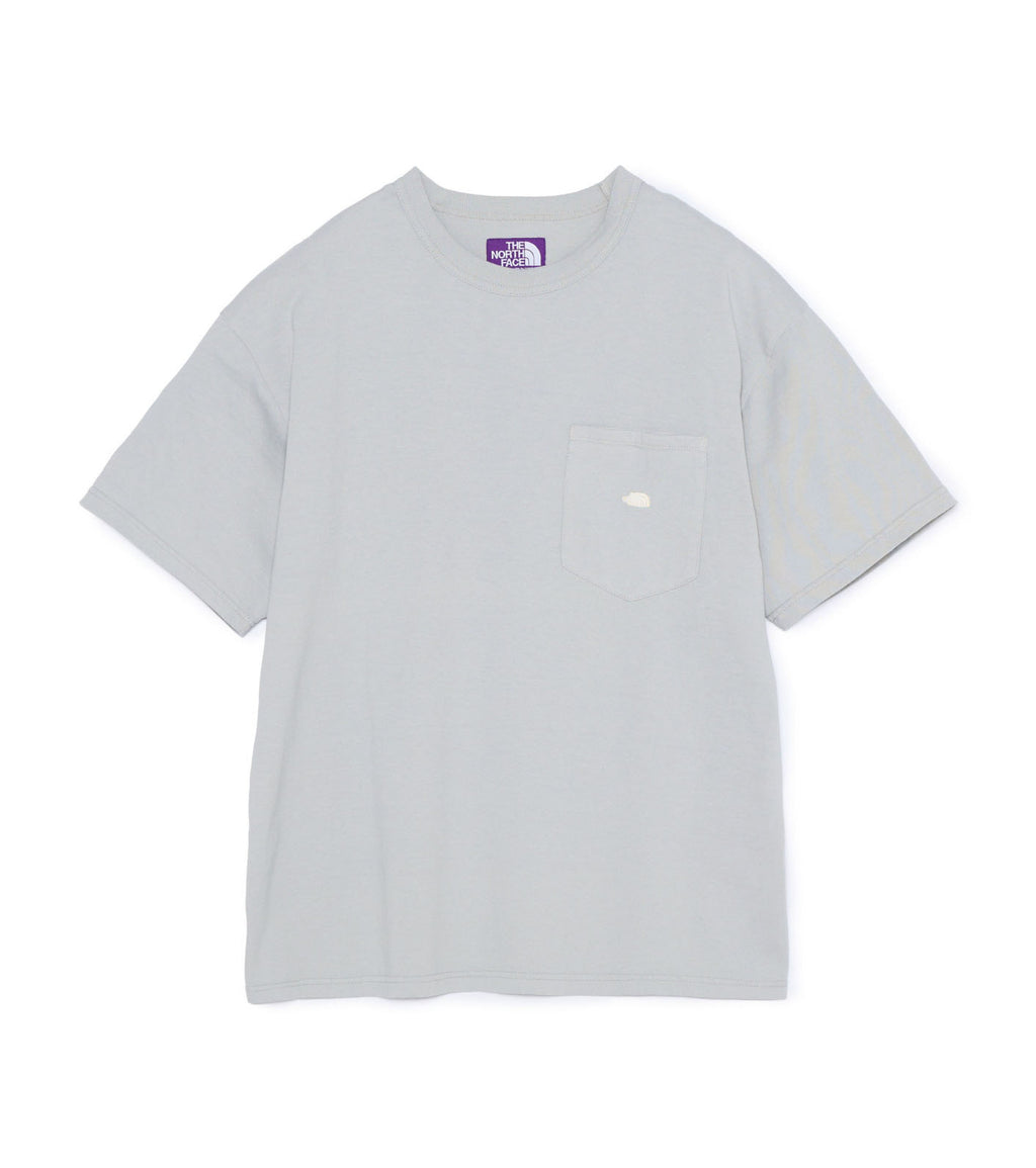 8oz Field Pocket Tee - BH(Blue Gray)