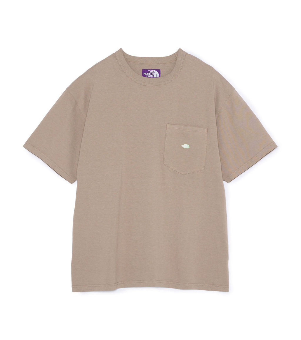 8oz Field Pocket Tee - TP(Taupe)