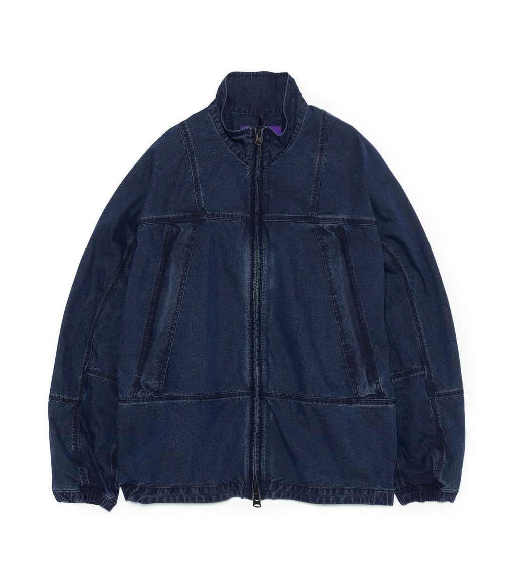 Cotton Nylon Weather Mountain Wind Jacket - ID(Indigo)
