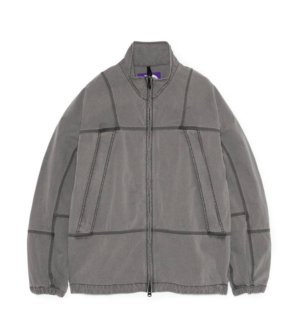 Cotton Nylon Weather Mountain Wind Jacket - H(Gray)