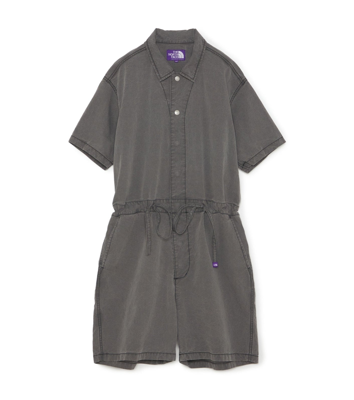 Cotton Nylon Weather Field All In One - H(Gray)