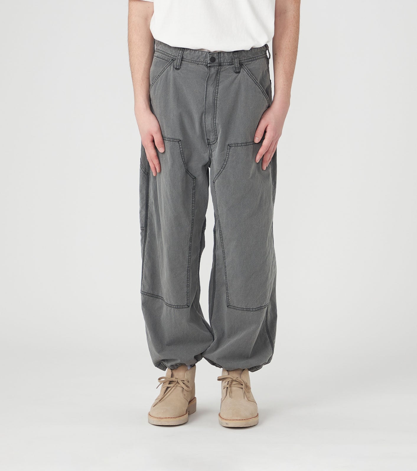 Cotton Nylon Weather Double Knee Pants