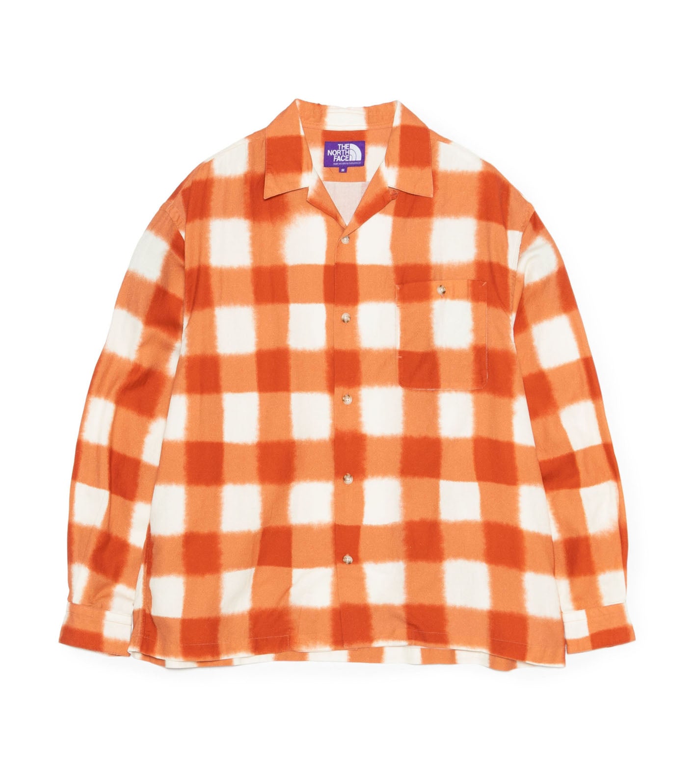 Field Open Collar Shirt - R(Red)