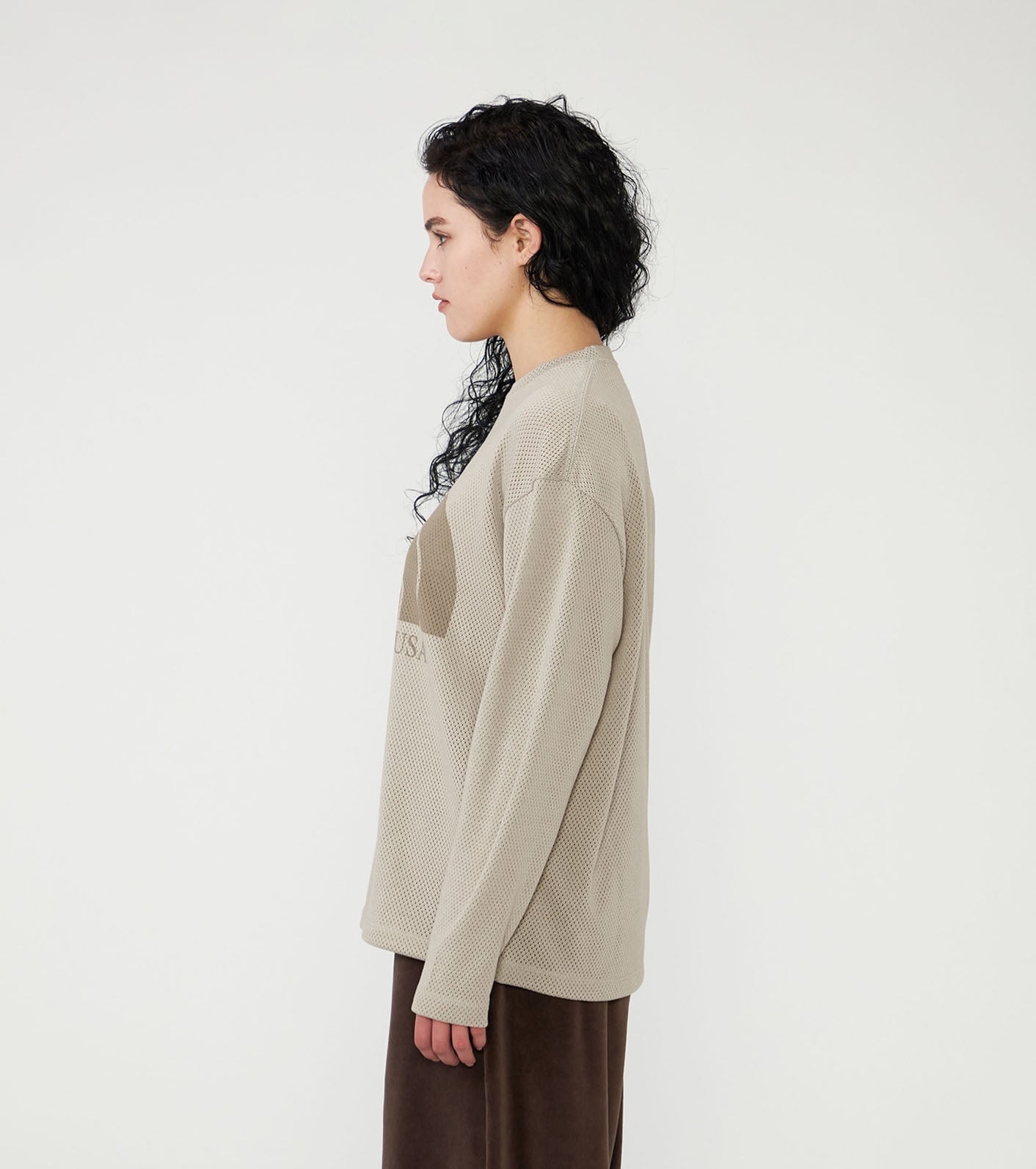 Mesh Field Long Sleeve Tee