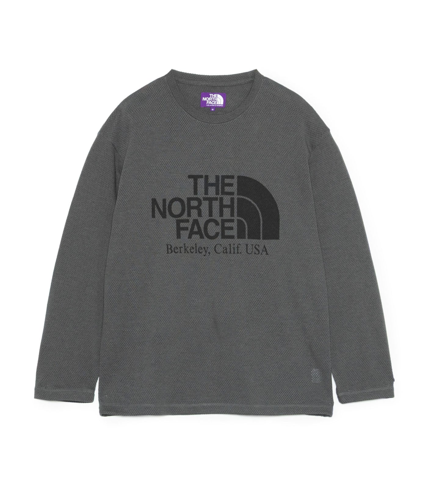 Mesh Field Long Sleeve Tee - AH(Asphalt Gray)