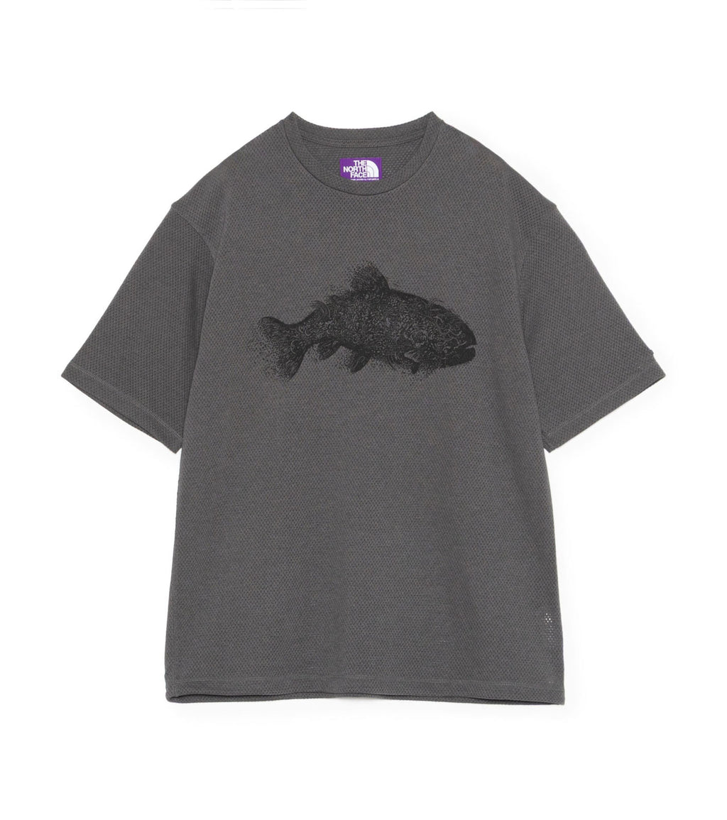 Mesh Field Tee - AH(Asphalt Gray)