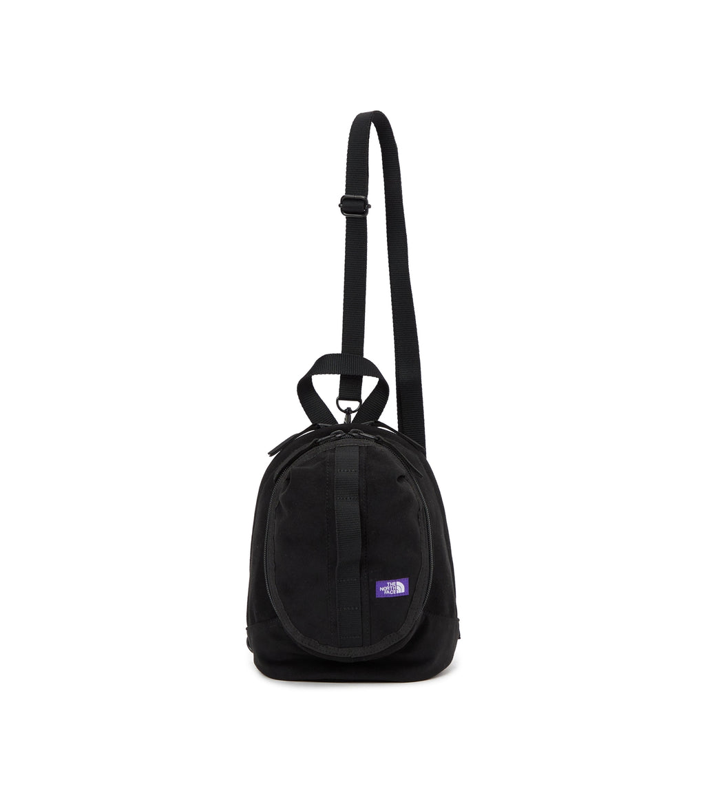 Synthetic Leather One Shoulder Bag - K(Black)