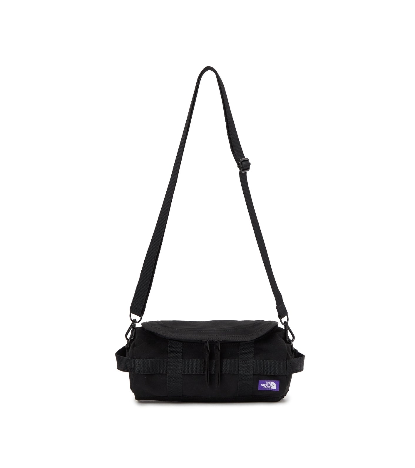 Synthetic Leather Demi Duffle Bag - K(Black)