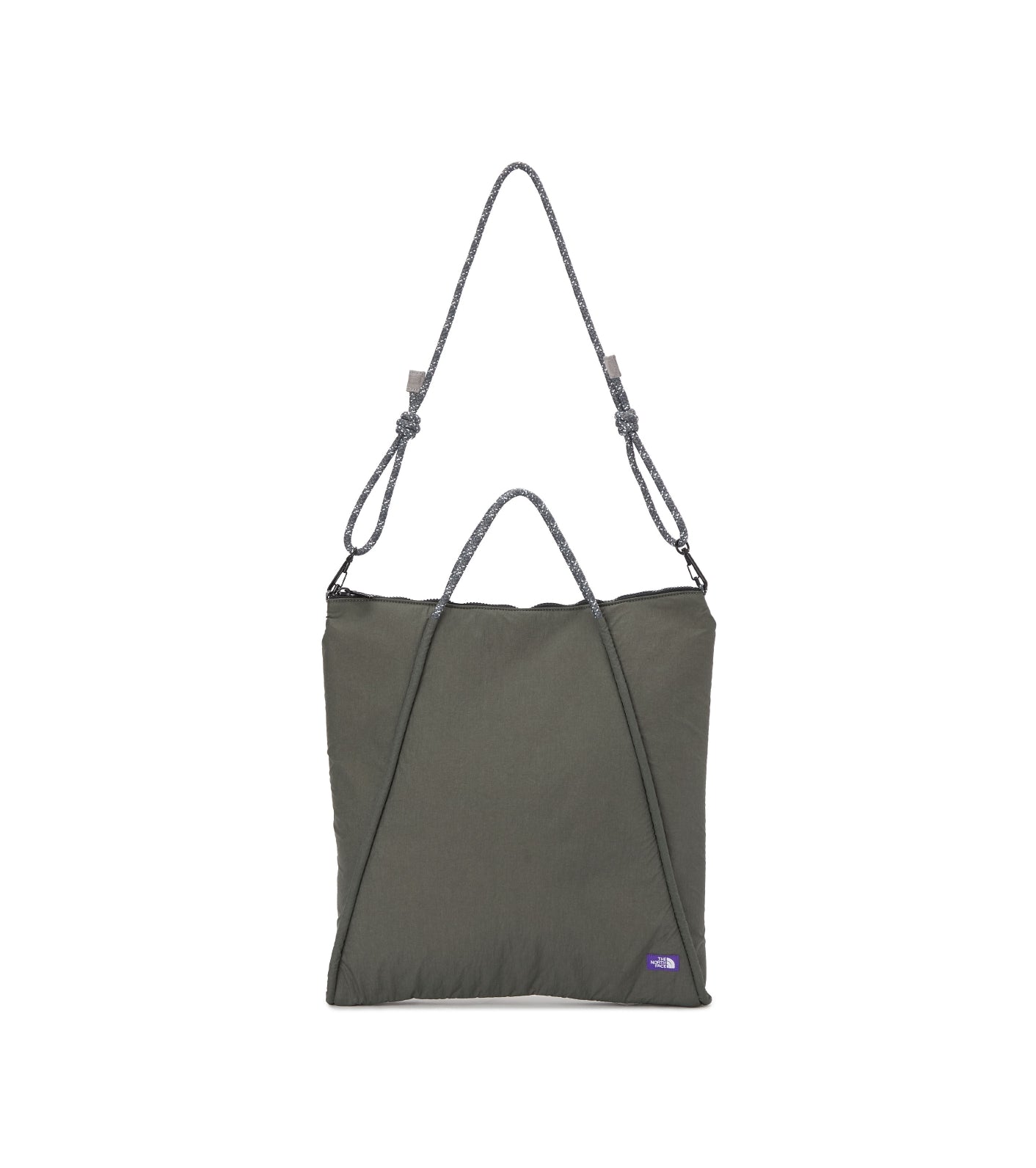 Stroll 2Way Flat Tote Bag - KK(Khaki)