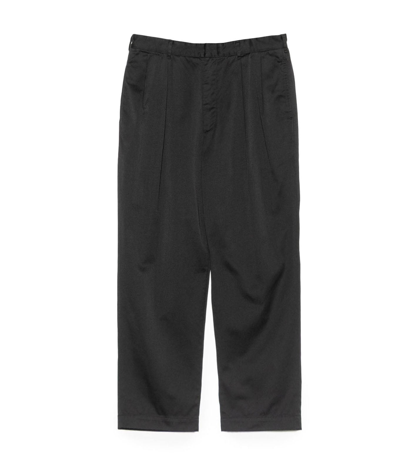 Double Pleated Chino Pants - K(Black)